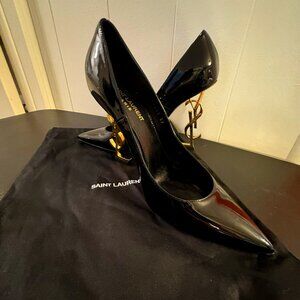 Saint Laurent Opyum 110 Patent Leather Pumps - Size 39
